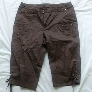 Brown Capris (14) by Venezia